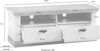 Home affaire TV-Board Florenz, Fernsehtisch im romantischen Landhaus-Look, Breite 134 cm Bild 3