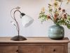 LED Tischleuchte in Rostoptik mit Blätter Deko, Höhe 32cm Bild 5