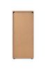 Finori Satos 02B Kommode / Schuhschrank, Dekor Artisan Oak | Schuhschrank für Flur | Maß: B x H x T ca. 50 x 110 x 34 cm | Schuhschrank mit Platz für bis zu 12 Paar Schuhe 1 Tür mit wechselbarem Türanschlag und 2 Einlegeböden und 3 Kunststoffstangen zur Schuh... Bild 3