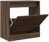 vidaXL Schuhschrank Braun Eichen-Optik 60x34x63,5 cm Holzwerkstoff 839944 Bild 2