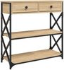 vidaXL Konsolentisch Sonoma-Eiche 75x28x75 cm Holzwerkstoff 834196 Bild 2