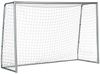 SPORTNOW Fußballtor für Kinder und Erwachsene (Fußball-Tor, 1 St, PE-Netzgewebe), 300 x 120 x 200 cm, Stahl, PE, für Garten, Fußballtraining, Grau Bild 4