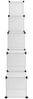 vidaXL Regalsystem mit 15 Würfeln Transparent PP 340549 Bild 4