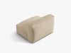 Micadoni Modul Martina 1-Sitzer Samt Helles Beige Bild 3