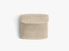 Micadoni Modul Martina 1-Sitzer Samt Helles Beige Bild 4