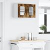 vidaXL Wandglas-Schrank PORTO Geräucherte Eiche 60 x 31 x 40 cm 885325 Bild 4