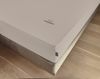 Sansibar Sylt Spannbettlaken Uni Jersey Boxspring Spannbetttuch, perfekte Passform, 40 cm Steg, 95% Baumwolle/5% Elasthan, Gummizug: rundum, Rundumgummizug, (1 Stück), hochwertige Baumwolle, langlebig, klimaregulierend Bild 2