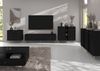 Selsey 'Oktio' Couchtisch mit Schublade und Regalen, schwarz-graphit, ca. 50 x 100 x 65 cm Bild 3