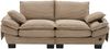 2-Sitzer Sofa aus Corduroy mit USB-Anschluss & Seitentaschen, 190x73x84 cm, Khaki Bild 5