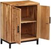 vidaXL Sideboard Massivholz Akazie 60x35x76 cm Braun 246135 Bild 3