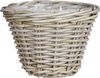 Mica Decorations Korb Marcia Rattan Ø 29 x 20 cm grau Bild 2