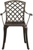 vidaXL 3-tlg. Bistro-Set Aluminiumguss Bronzen 3070583 Bild 4