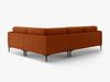 Micadoni Ecksofa Bemy 4-Sitzer Rechts Samt Terrakotta Bild 3