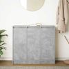 vidaXL Sideboard Betongrau 85x34x76 cm Holzwerkstoff 861628 Bild 3