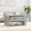 vidaXL Couchtisch Betongrau 80x50x40 cm Holzwerkstoff 816532 Bild 3
