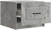 vidaXL Couchtisch Betongrau 49 x 50 x 37 cm Holzwerkstoff 895888 Bild 3