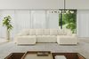ALTDECOR Wohnlandschaft ENIL-U, Couch mit Schlaffunktion, Wohnzimmer - Ecksofa, Corner Sofa Bett Eckcouch Couch U-Form Schlafcouch Ausziehbar Bild 5