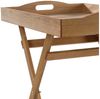 Myflair Möbel & Accessoires Beistelltisch Tabletttisch BON APPETIT braun Holz mit Aufdruck Beistelltisch Esszimm Bild 4