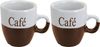Koopman Becher Cafe Kaffee Tassen 150 ml KLEIN 6 Tlg. Set, 6-tlg, Porzellan, 6er Set, je 150ml, Porzellan, 3 Farben, Geschirr Bild 4