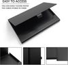 Aufbewahrungsbox, Aluminium, Schwarz Bild 3
