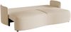 Selsey 'Raviolo' Sofa mit Schlaffunktion, Stauraum und Bouclé-Bezug, hellbeige, ca. 95 x 230 x 103 cm Bild 4