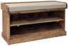 Schuhregal Rami 105x60x40 aus indischem Sheesham-Massivholz Bild 2