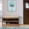 Schuhregal Rami 105x60x40 aus indischem Sheesham-Massivholz Bild 5