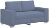 vidaXL Zweisitzer-Sofa Blau 160x77x82 cm Cordstoff 4105196 Bild 2