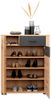 XORA 'MAXIM' Schuhkommode, Holznachbildung Eiche, 85 x 105 x 38 cm, mit Schublade und Drehtüren Bild 3
