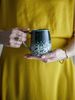 CREATIVE COLLECTION Winnie Becher Bunt Steingut Bild 1