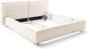 KAWOLA Bett CARLO Polsterbett Stoff cremeweiß 200x200cm Bild 5