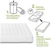 Kaltschaummatratze Easy Flex, 7-Zonen Matratze mit Duo-Härtegrad (H2/H3 & H3/H4), Dreamstar, wendbar, atmungsaktiv, ergonomisch - für jede Schlafposition Bild 3