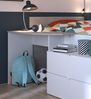 Parisot Kinderzimmer und Jugendzimmer Milky in weiß und grau Loft Set 4-tlg. Bild 3
