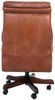 Bürosessel Belford Leder Chesterfield-Knopfmuster "Mocca-Brown" Bild 3