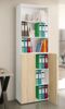 VCM Büroschrank Ulas 919152 Weiß / Sonoma-Eiche H. 220 x B. 70 x T. 40cm Bild 2