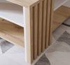 Couchtisch >Cardigan< in Artisan Eiche / Weiss - 80x45x80 (BxHxT) Bild 5