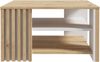 Couchtisch >Cardigan< in Artisan Eiche / Weiss - 80x45x80 (BxHxT) Bild 3