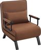 Woltu Schlafsofa, 1 Teile, Schlafsessel 3 in 1, mit Bettfunktion, Sofabett Gästebett Bild 5