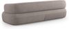Micadoni Sofa Jenny 4-Sitzer Boucle Now or Never Hellbraun Bild 3