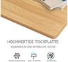 FLEXISPOT Schreibtisch Basic Plus Elektrisch höhenverstellbarer Schreibtisch (2 Motore & 2-Fach-Teleskop & 4 Höhenspeichertasten), MIT einteiliger Tischplatte, 120/140/160 Bild 3