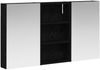 vidaXL Badezimmerschrank-Set 3 pcs 90 x 10,5 x 50 cm Holzwerkstoff 3403665 Bild 2