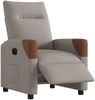 vidaXL Relaxsessel Elektrisch Taupe Stoff 3323995 Bild 3