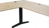 SyberDesk Gaming Eckschreibtisch V2 LED, 197 x 132 cm, RGB Gaming Tisch L-Form, USB-HUB, Kabelmanagement, Artisan-Eiche, (links-Eichenstil) Bild 3