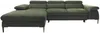 Vente-unique - SEPINA Sofa SamtStoff Grün - B 182 cm x H 75 cm x L 288 cm Bild 3