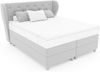 99rooms Hermes Boxspringbett 180x200 cm Velours SORO Lila Bonell-Federung Bild 4