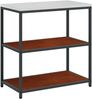 vidaXL Küchenaufbewahrung mit Regal Rostig 90 x 50 x 92 cm Stahl 874960 Bild 2