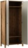 AX LIVING Begehbarer Kleiderschrank Iseonia S2T, Eiche Wotan & Beige Bild 2