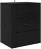 vidaXL Nachttisch Schwarz Eichen-Optik 35 x 50 x 60 cm Holzwerkstoff 881062 Bild 2