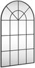 vidaXL Wandspiegel Schwarz 60x100 cm Gewölbt Eisen 358627 Bild 2