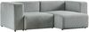 Sofa Suldal 2-Sitzer mit Longchair Cord Hellblau [en. casa] Bild 2